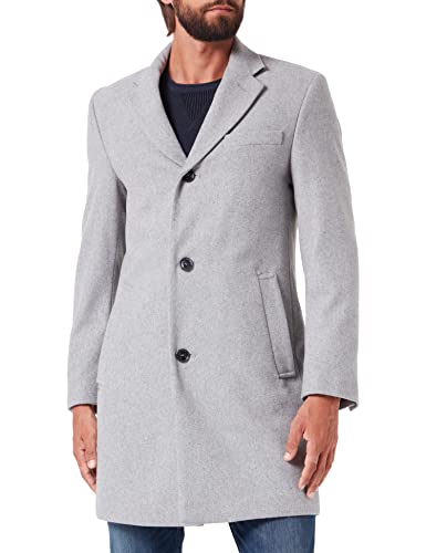 Daniel Hechter Płaszcz męski, srebrny, 60