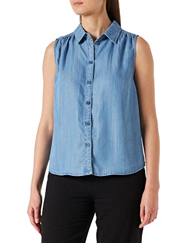 Part Two Damska kamizelka PolinePW na Top Relaxed Fit, jasnoniebieska denim, 32