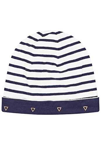 SALT AND PEPPER Czapka typu beanie dla chłopców z bawełny ekologicznej, granatowa, normalna