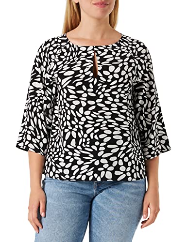 s.Oliver BLACK LABEL bluzka damska rękaw 3/4, Schwarz, 36