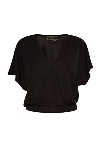 faina Damska bluzka 19526755, czarna, L, czarny, L