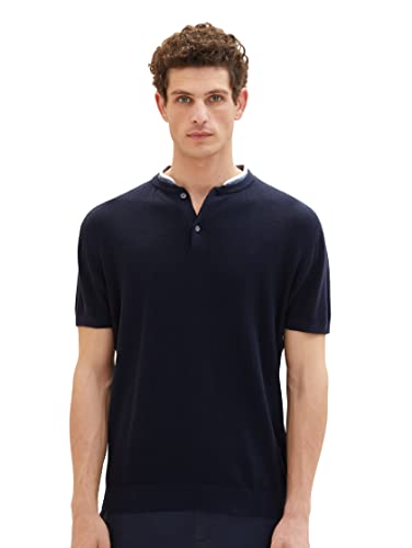 TOM TAILOR sweter męski, 10668 - Sky Captain Blue, M