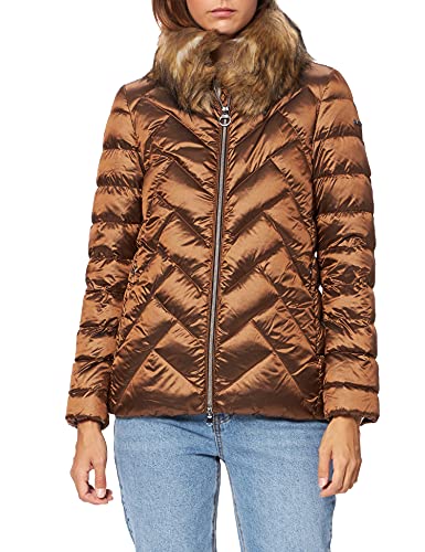 Geox Damski płaszcz puchowy W Blenda, Emperador, 30