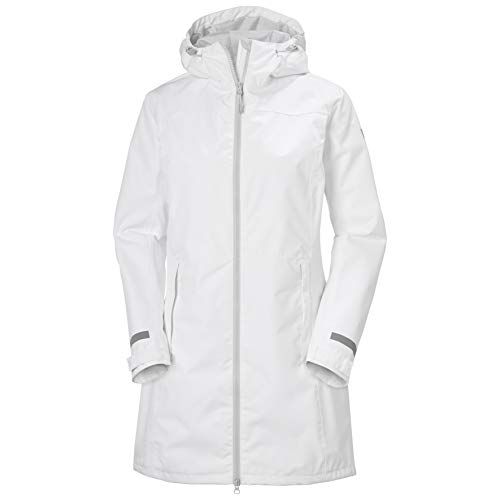 Helly Hansen Damski płaszcz przeciwdeszczowy Lisburn, biały, M