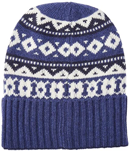 United Colors of Benetton Męska czapka z dzianiny 1244ka003 zestaw akcesoriów zimowych, Bluette 966, 54