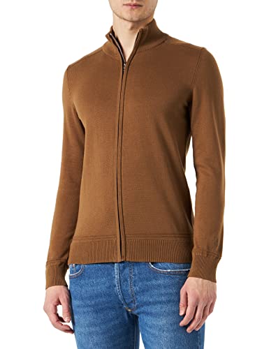 s.Oliver Męska kurtka z dzianiny 2118100, niebieska, S