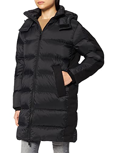 Superdry Edit Premium Shion Down Kurtka damska, Nero (Manor House Black Lq0), S