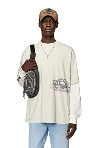 Diesel Koszulka męska, 5 km-0dnaw, XL