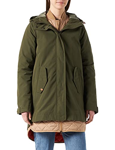 Camel Active Womenswear 3100416f15 płaszcz damski, oliwkowy, 40