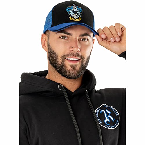 Harry Potter CID Ravenclaw czapka trucker czarna, jeden rozmiar, Czarny, rozmiar uniwersalny