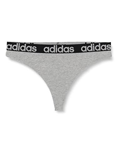 Adidas Sports Underwear Damskie majtki stringi, Szary (Heather Grey), L