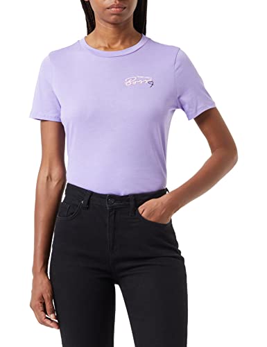 BOSS Bluza damska, jasnofioletowa, XS