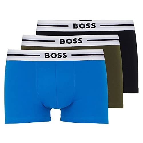 BOSS Men's 3P Bold Trunk, Open Miscellaneous, S, Open Miscellaneous