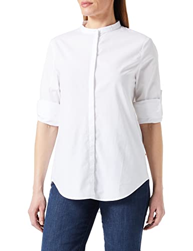 BOSS Damska bluzka koszulowa C_Befelize, White100, 32
