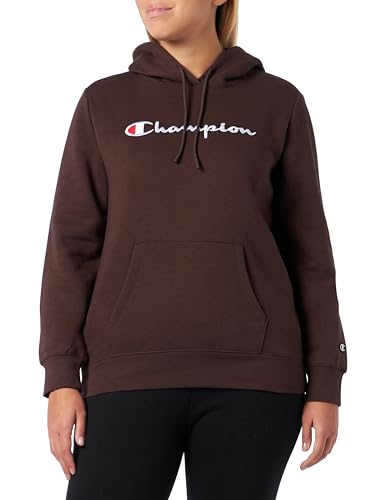 Champion Legacy American Classics W-Light Powerblend Fleece Damska bluza z kapturem, Brązowy, XL