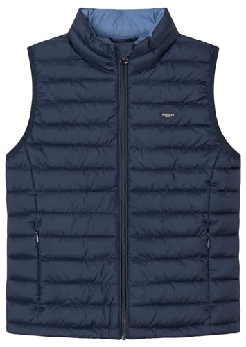 Hackett London Kamizelka chłopięca Essential, Niebieski (granatowy), 15 Lat