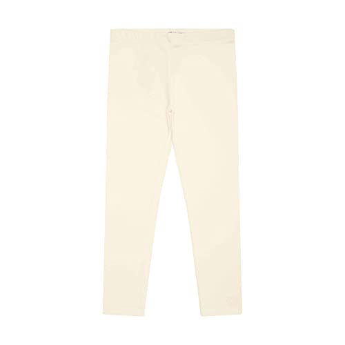 Steiff Dziewczęce klasyczne legginsy, Antique White, 110 cm