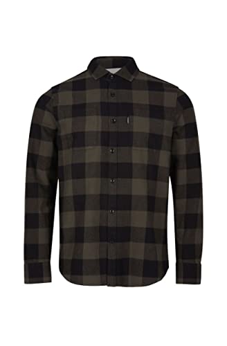 O'Neill Męska koszula flanelowa (1 opakowanie), Green Small Buffalo Check, S-M