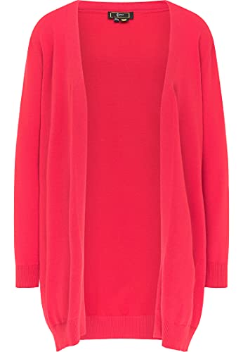 aleva Damski kardigan 11015532-AL04, czerwony, XS/S, czerwony, XS-S