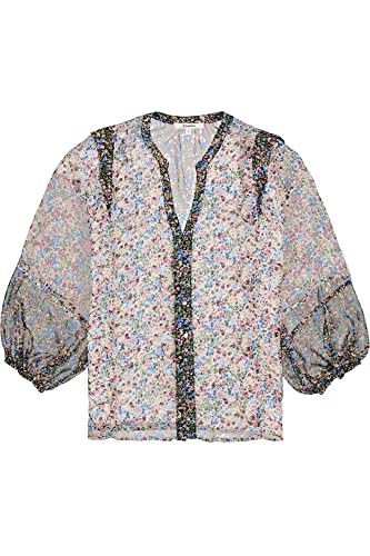 Garcia Damska bluzka z długim rękawem, biała, M, Off White, M