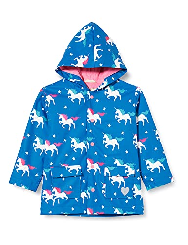 Hatley Dziewczęcy płaszcz przeciwdeszczowy z nadrukiem, Twinkle Unicorns, 24 Miesiące