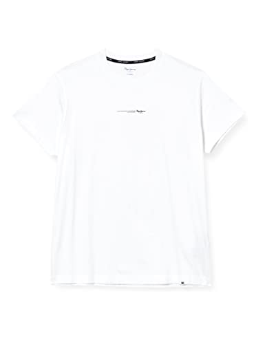 Pepe Jeans koszulka męska andreas, 800 biały, XS