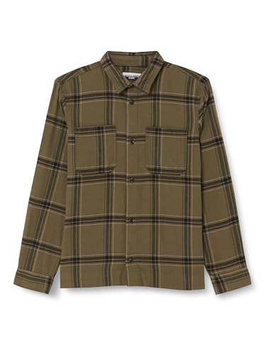 Bestseller A/S Męska koszula flanelowa Jcospace Logan Ls na czas wolny, Black/Checks:checks, M