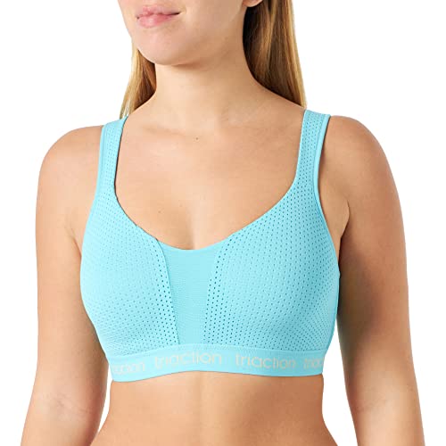 TriAction Women's Energy Lite N EX sportowy biustonosz, Sky Blue, 70B, niebieski (Sky Blue), 70B