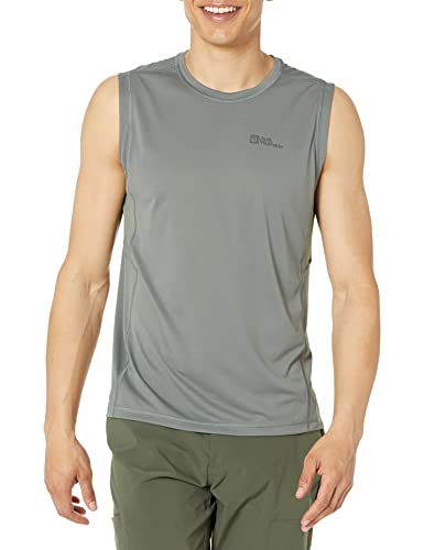 Jack Wolfskin Męska koszula Prelight Tank M, Gecko Green, XL