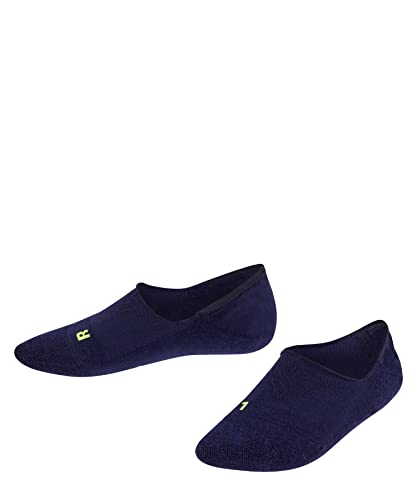 FALKE Uniseks - dzieci Stopki Cool Kick Invisible K IN Oddychający I Szybkoschnący niewidoczne jednokolorowe 1 Para, Niebieski (Marine 6120), 27-30 (3-6 lata)
