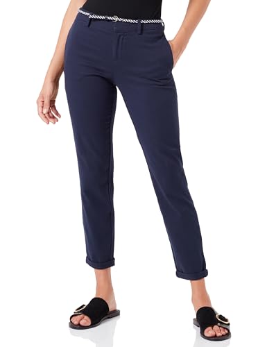 Bestseller A/S Damskie spodnie ONLBIANA-Maree Belt Chino CC PNT RP, Total Eclipse, 38W / 32L, Total Eclipse, 38W / 32L
