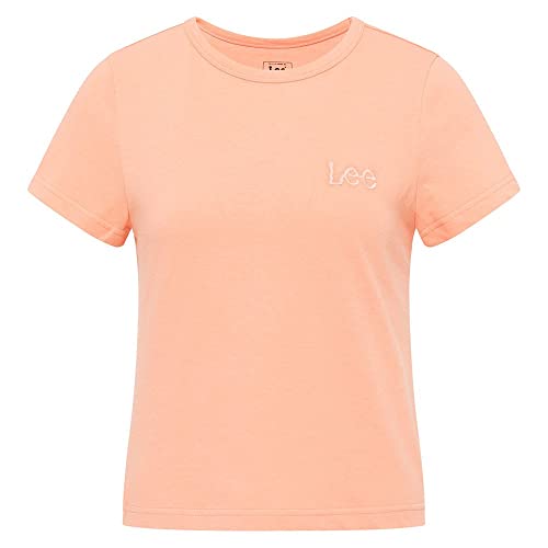 Lee Koszulka damska Shrunken, Bright Coral, L