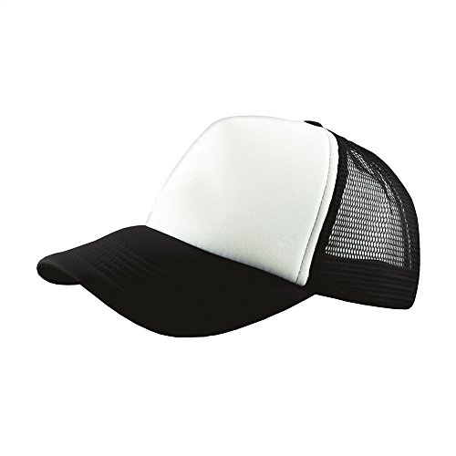 eBuyGB Męska regulowana czapka typu trucker klasyczna czapka z daszkiem lato eBuyGB męska regulowana czapka trucker klasyczna z zapięciem z tyłu letnia siatkowa czapka baseballowa (czerwona)