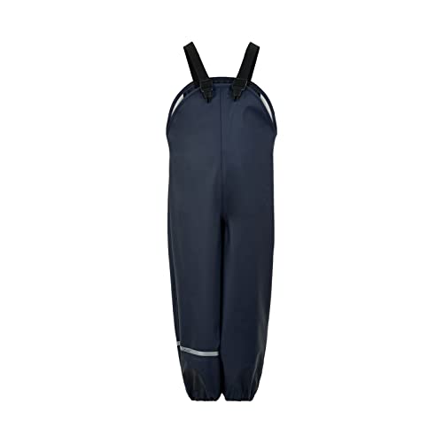 Celavi Spodnie przeciwdeszczowe chłopięce - solidne spodnie przeciwdeszczowe, Niebieski (ciemnogranatowy), 24 miesiący