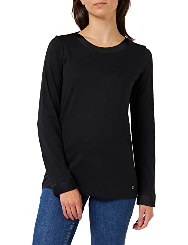 United Colors of Benetton Damska koszulka M/L 4iju3m001, sweter, czarny 100, XS