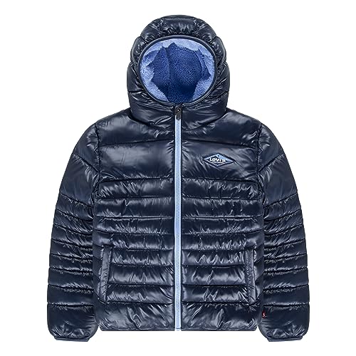Levi's Kids LVB SHERPA LINED MDWT PUFFER J, Sukienka Blues, 10 Lat