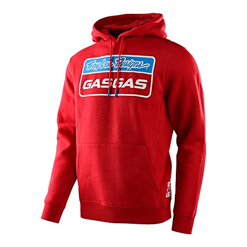 Troy Lee Designs Gaz Motocross Team Bluza z kapturem, Rosso, L