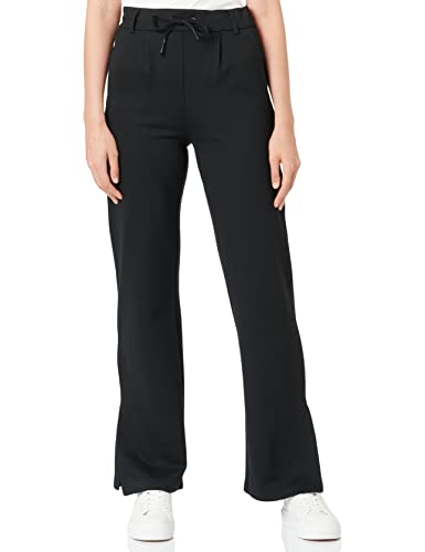 ONLY Onlpoptrash Easy Straight Slit PNT spodnie damskie, czarny, S x 32L