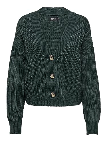 ONLY Female Kardigan Struktura, zielony widelec, XL