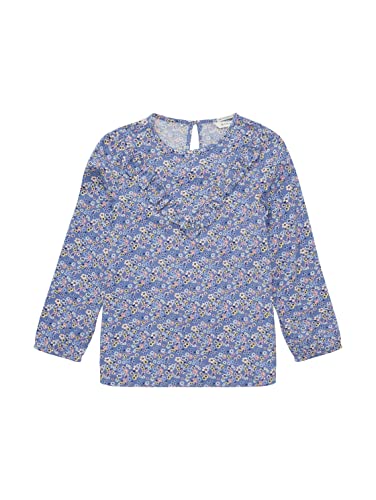 TOM TAILOR Dziewczęta Dziecięca bluzka ze wzorem 1033230, 30380 - Tiny Flower Allover Print, 128-134