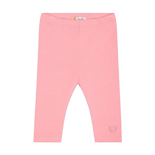 Steiff Legginsy dla niemowląt i dziewczynek, różowy Salmon, slim fit, Salmon Rose, 74 cm