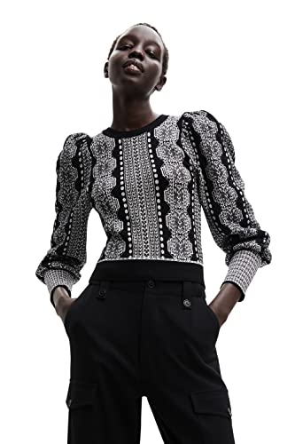 Desigual Sweter damski, czarny, S