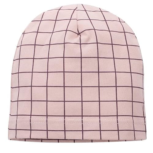Pinokio Czapka Romantic, 95% bawełna, 5% elastan, różowa, dziewczęca, rozmiar 47-52 (52), Romantyczny róż, 52 cm