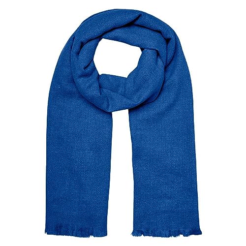 VERO MODA VMINGA Scarf GA NOOS szalik damski, Beaucoup Blue, One Size, Beaucoup Blue, jeden rozmiar