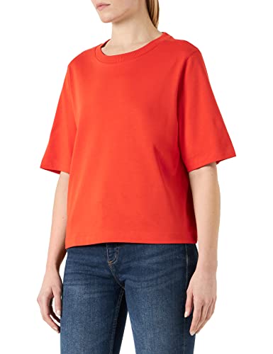 United Colors of Benetton Damska koszulka z krótkim rękawem, czerwony 3t5, XS
