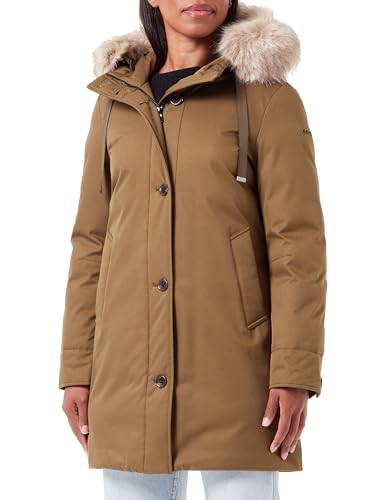 Geox Damska kurtka carum, ciemnooliwkowy, 42