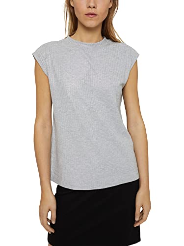 ESPRIT Collection T-shirt damski, 044/jasnoszary 5, M