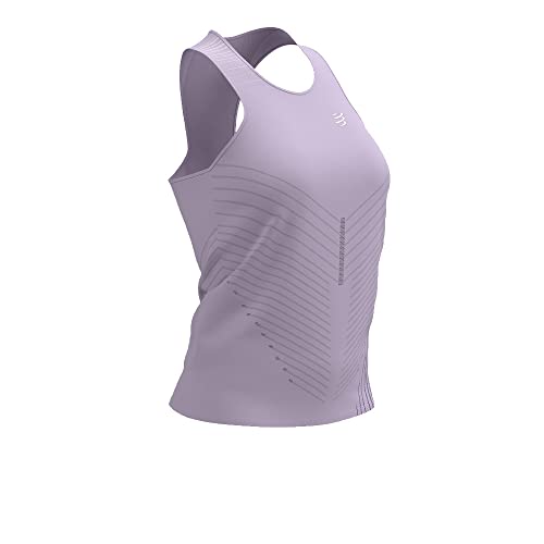 Compressport Damski top Performance Singlet W Tank Top, orchidea/fioletowy, rozmiar M