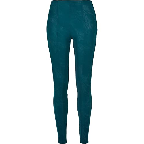 Urban Classics Damskie spodnie damskie Washed Faux Leather Pants dla kobiet, sztuczna skóra, skinny, dostępne w 3 wariantach kolorystycznych, rozmiary XS - 5XL, Jasper, 4XL