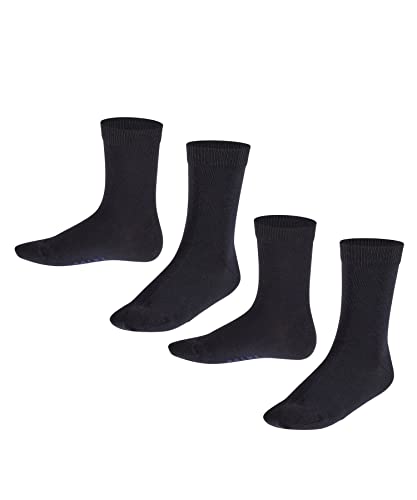 FALKE Uniseks - dzieci Skarpety Happy 2-Pack K SO Bawełna jednokolorowe 2 Pak, Wielokolorowy (Sortiment 0030), 39-42 (13-16 lata)